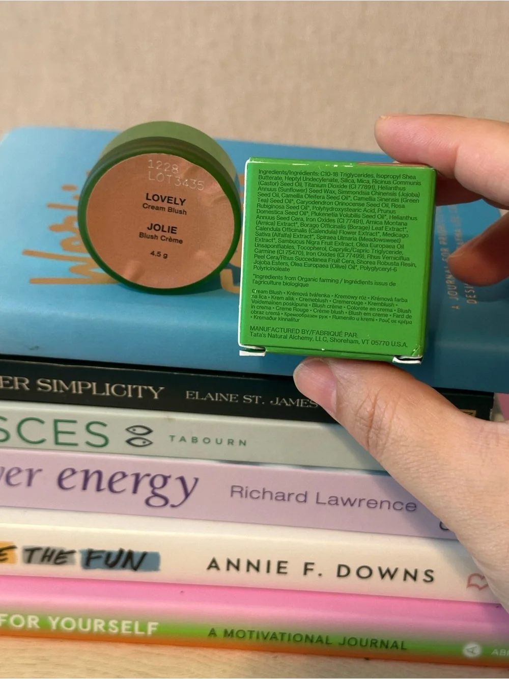 Tata Harper Nutrition Infused Cream Blush-Shade Lovely